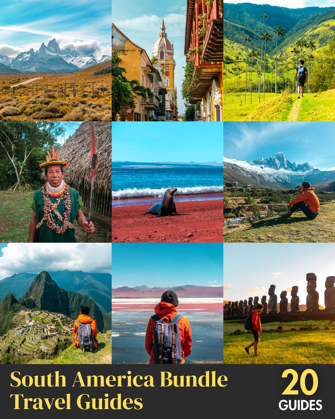 6 Months in South America Itinerary & Other Travel Guides (20 PDFs)