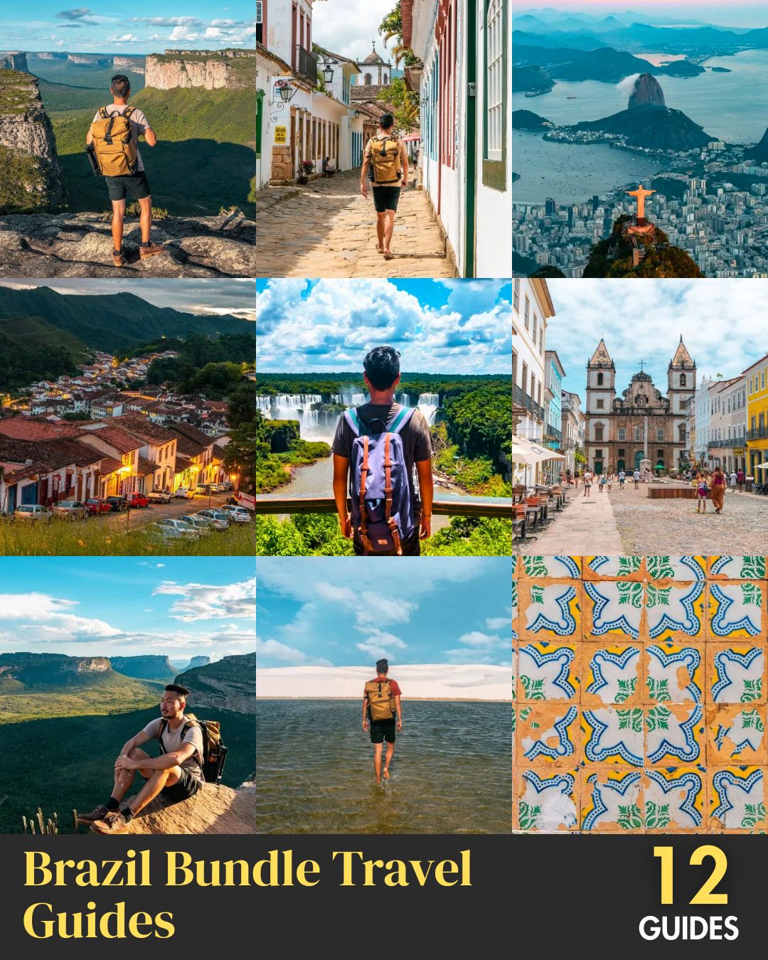 One Month in Brazil Itinerary & Other Travel Guides (12 PDFs)