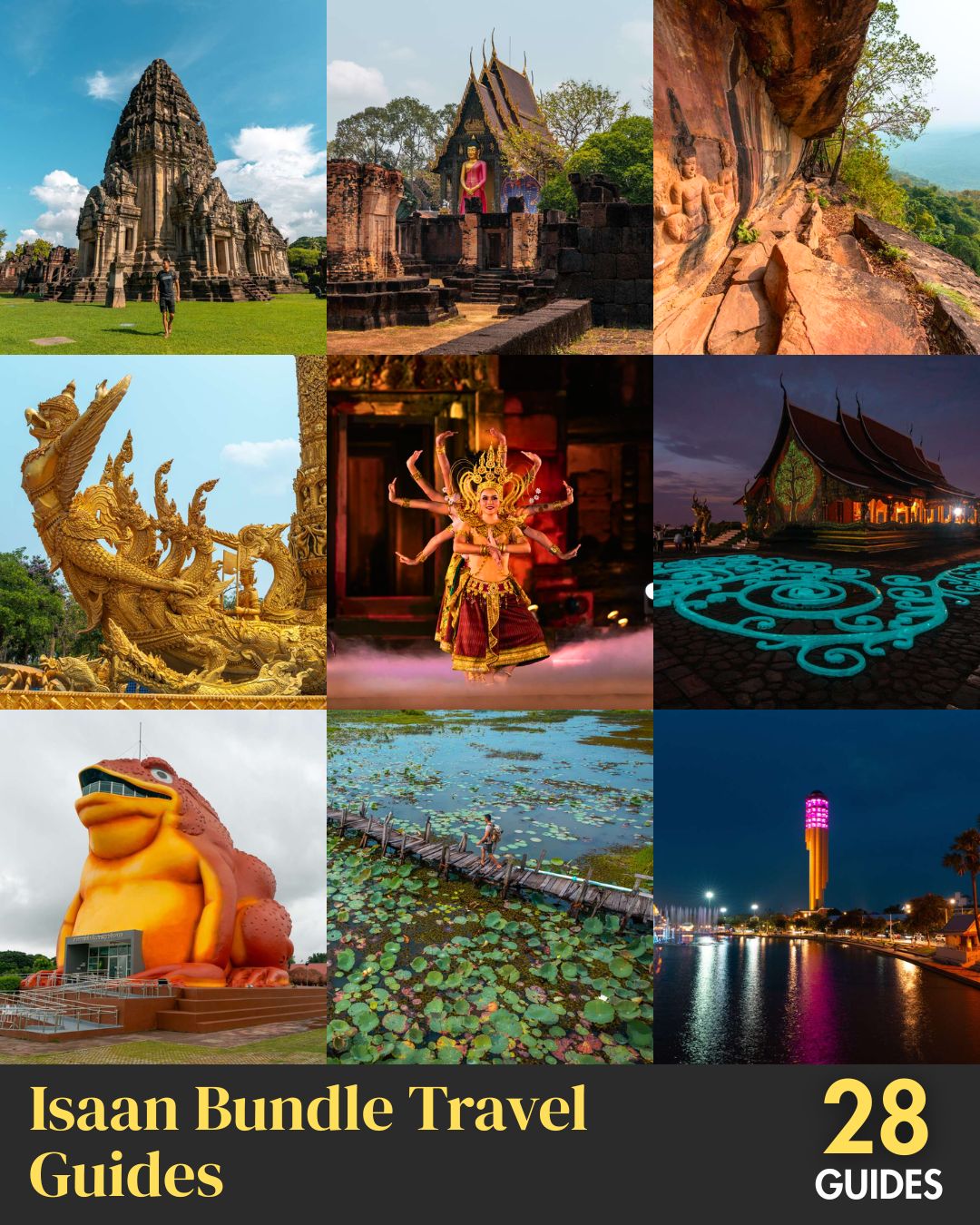 One Month in Isaan Itinerary & Other Travel Guides (28 PDFs)
