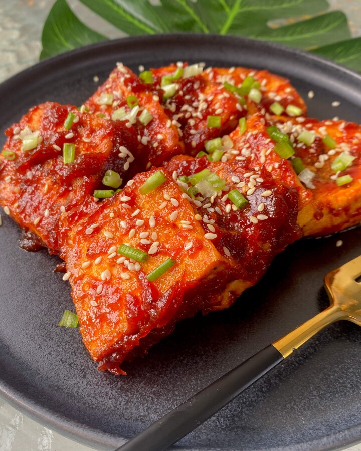 Grilled Tofu with Gochujang Sauce Recipe