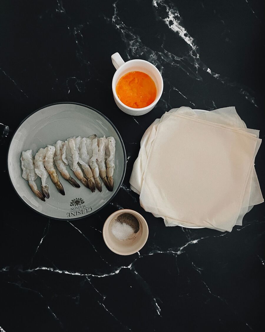 Thai Crispy Shrimp Spring Rolls Recipe