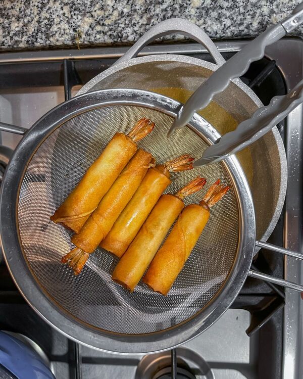 Thai Crispy Shrimp Spring Rolls Recipe