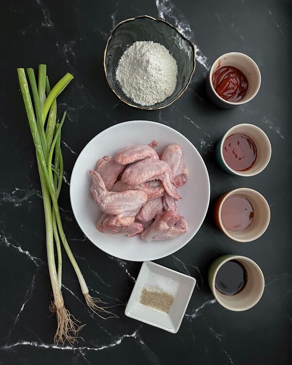 Sriracha Chicken Wings (Using Air Fryer) Recipe