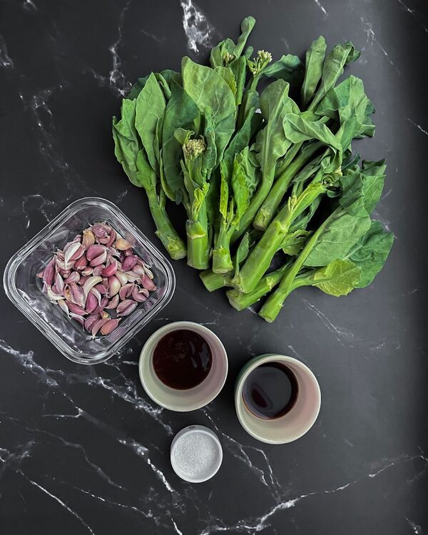 ThaiStyle Kailan with Oyster Sauce Recipe