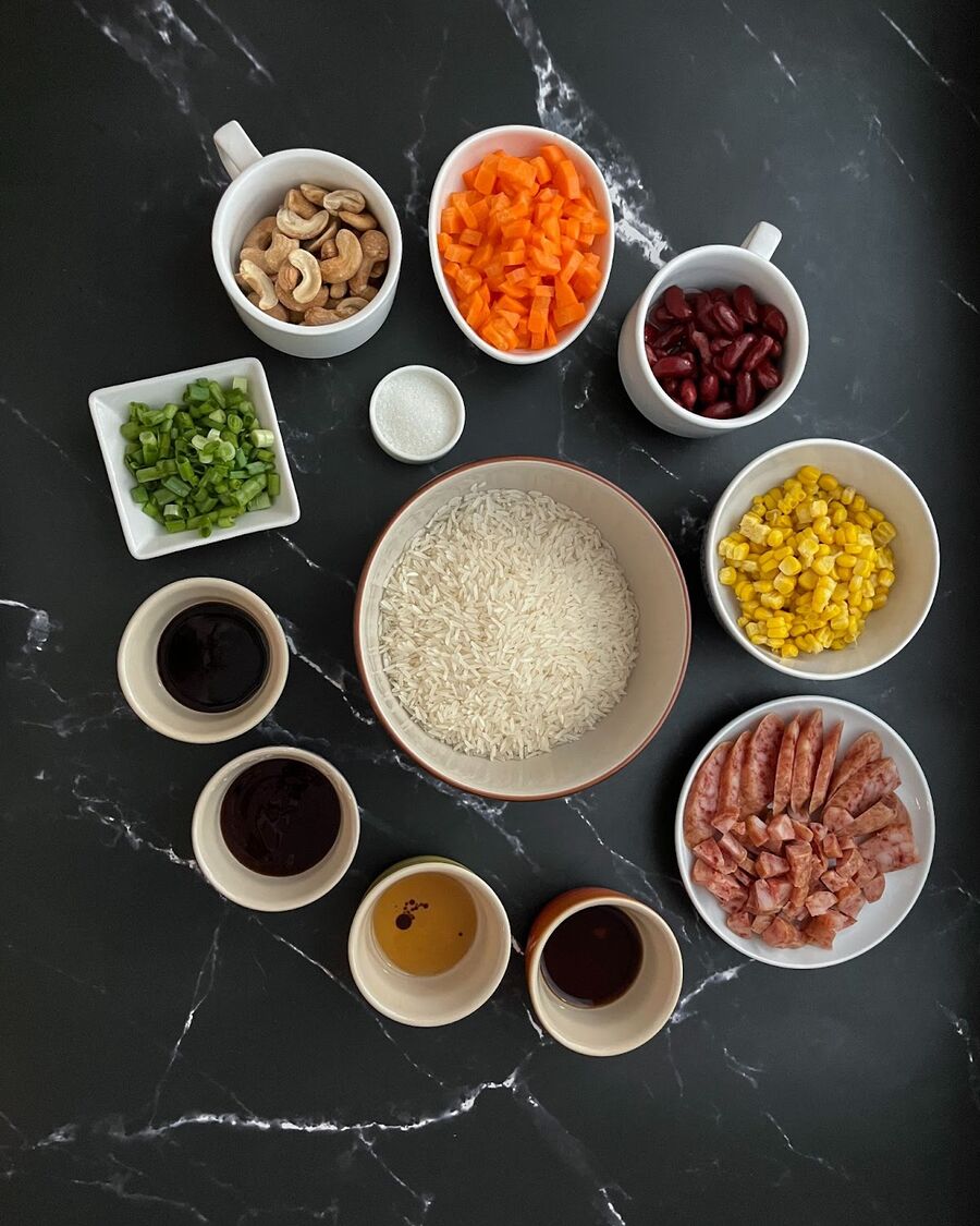 First, gather all the essential ingredients.