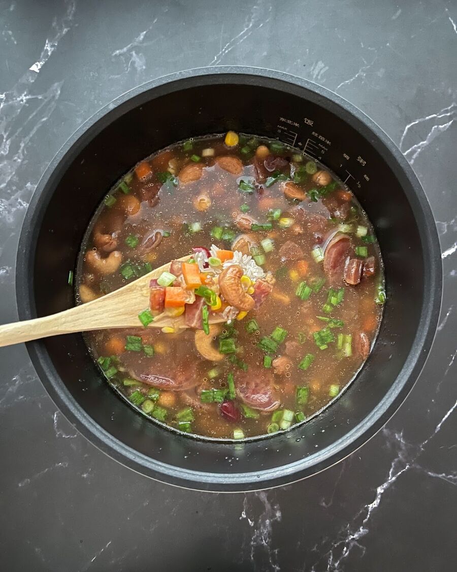 Mix it thoroughly to ensure all the ingredients are well combined.