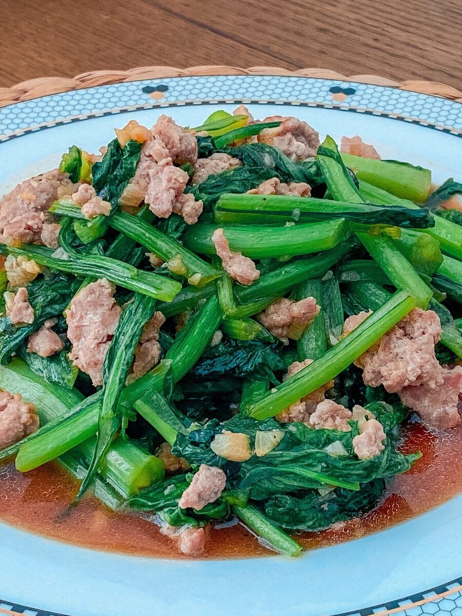 Healthy Leafy Green Thai Stir-Fried Recipe