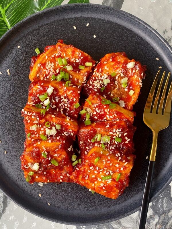 Grilled Tofu with Gochujang Sauce Recipe