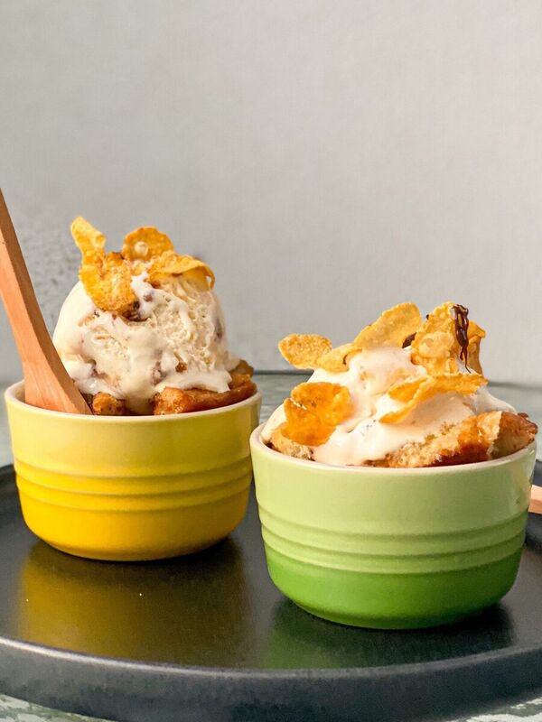 A Fun Sugar Toast with Ice Cream Recipe