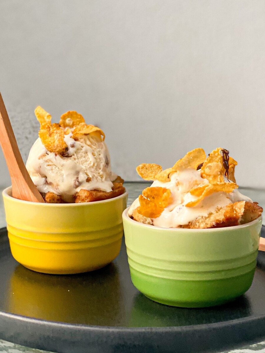 A Fun Sugar Toast with Ice Cream Recipe