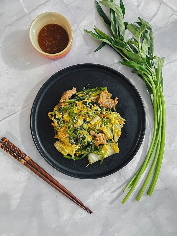Thai Sukiyaki Stir-Fry Street Food Recipe