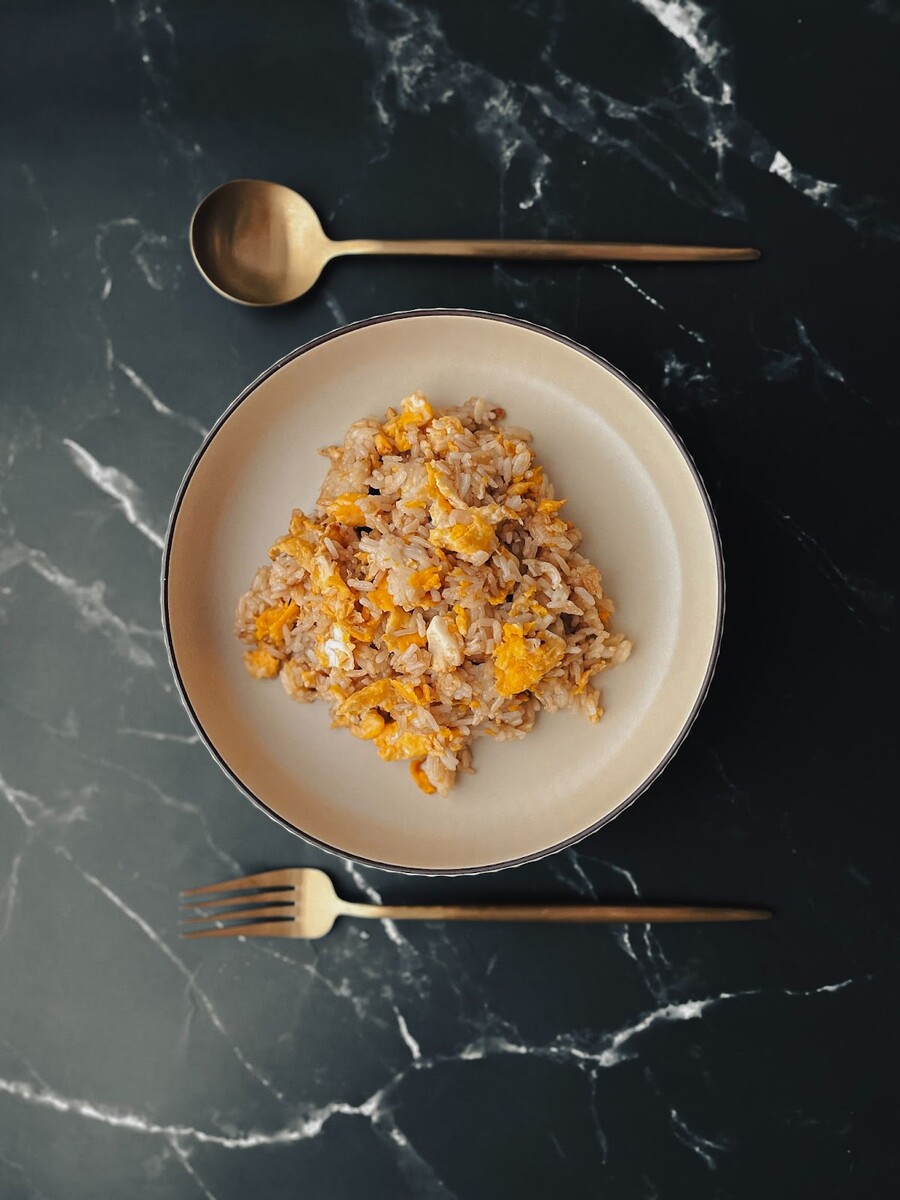 Quick Thai-Style Egg Fried Rice Recipe