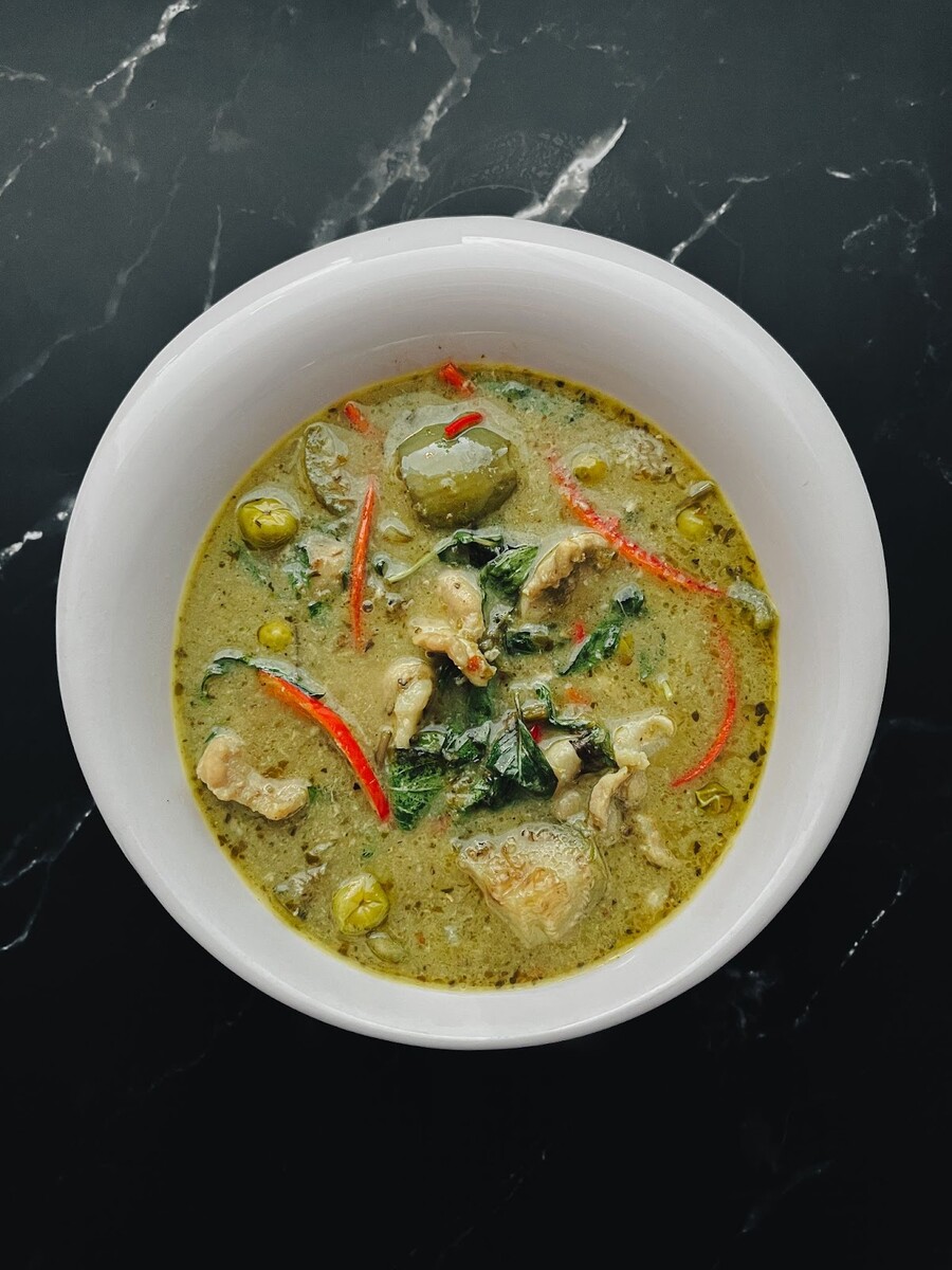 Authentic Thai Green Curry Recipe Header Img 