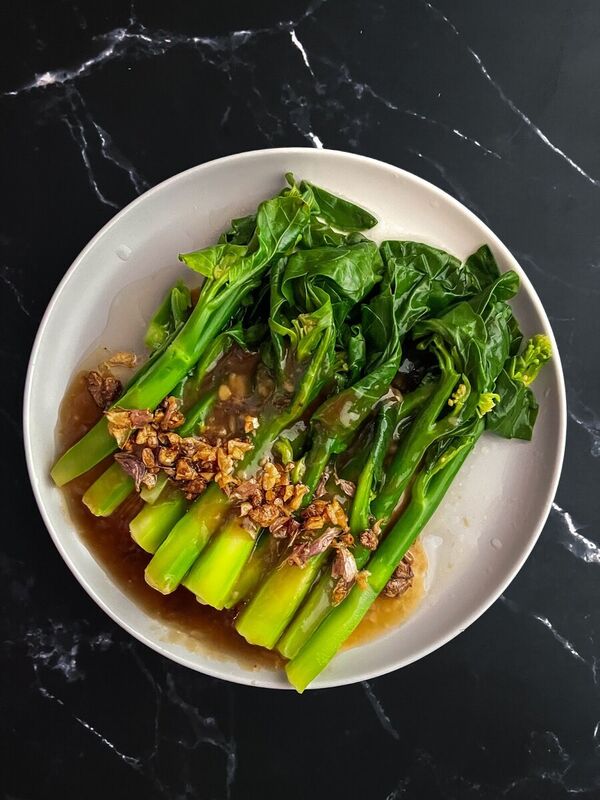 Thai-Style Kailan with Oyster Sauce Recipe