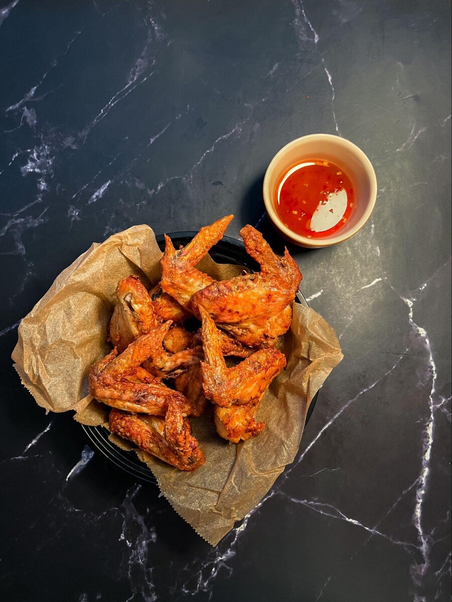 Air-Fried Thai Fish Sauce Chicken Wings Recipe