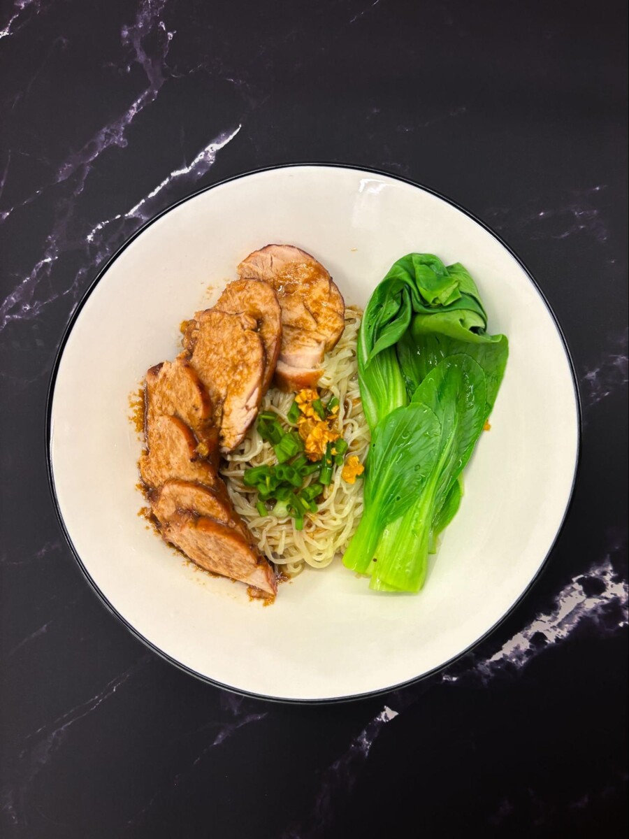 Ba Mee Moo Yang (Thai Grilled Pork Egg Noodles) Recipe