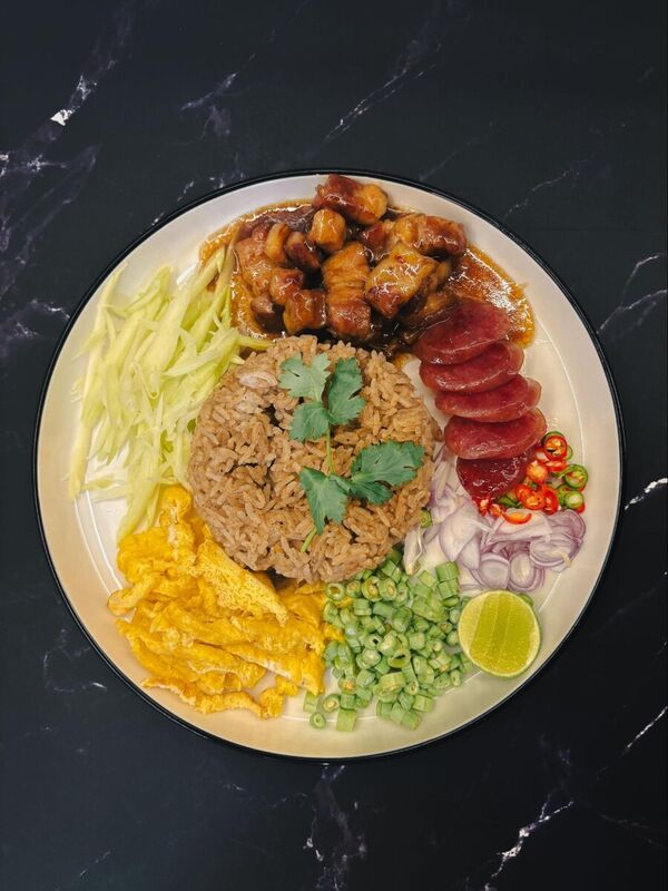 Thai Shrimp Paste Fried Rice (Khao Kluk Kapi) Recipe